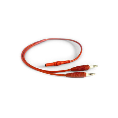 Kabel rozgałęziający do elektroterapii - czerwony