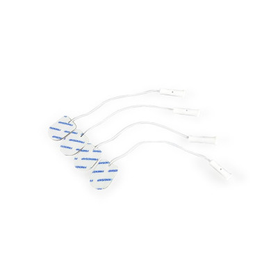 Jednorazowe pojedyncze powierzchniowe elektrody żelowane Ag/AgCl 15x20mm kabel 10cm 0