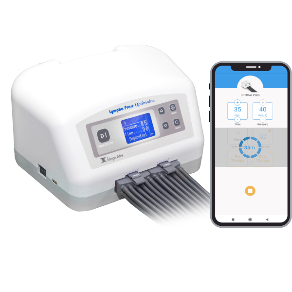 Urządzenie do masażu ciśnieniowego w zastosowaniach klinicznych Lympha Press Optimal® PLUS