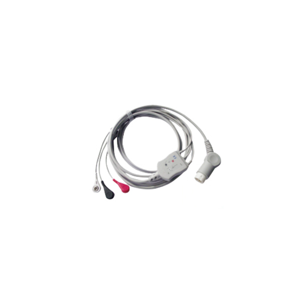 3-żyłowy kabel EKG do kardiomonitora Aurora