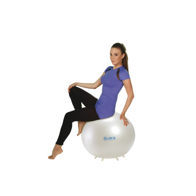 Sit'N'Gym Pearl - Pufa piłka do siedzenia perłowa o śr. 55/65/75 cm