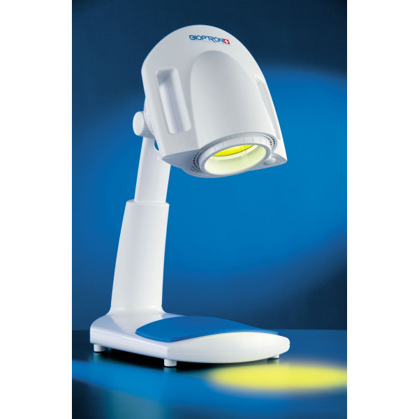 Lampa do naświetlań Bioptron PRO 1 na statywie stołowym