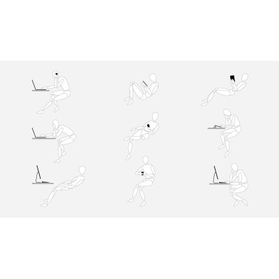 Krzesło ergonomiczne Gesture