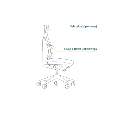 Krzesło ergonomiczne Please