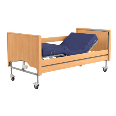 Łóżko rehabilitacyjne Taurus 2 Lux z drewnianym leżem